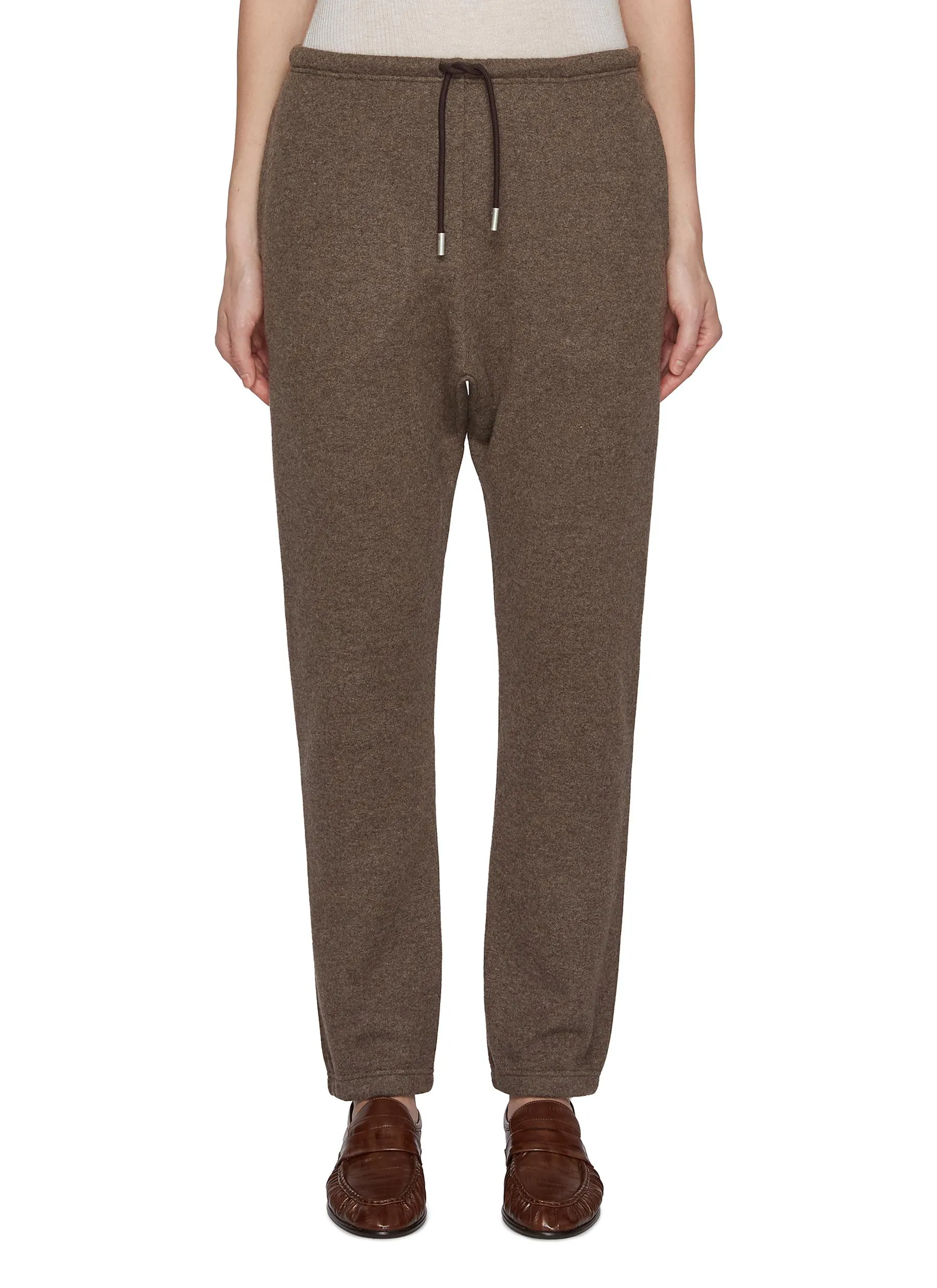 -----------THE ROW  ---- ------------ ----Teo Cashmere Cotton Joggers --