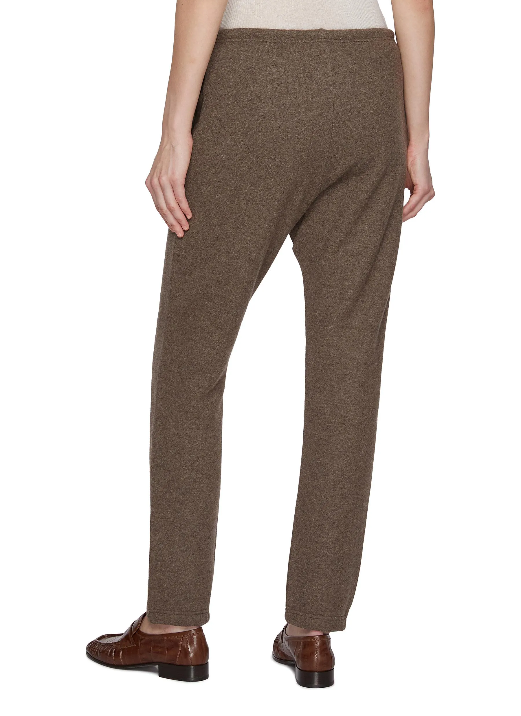 -----------THE ROW  ---- ------------ ----Teo Cashmere Cotton Joggers --