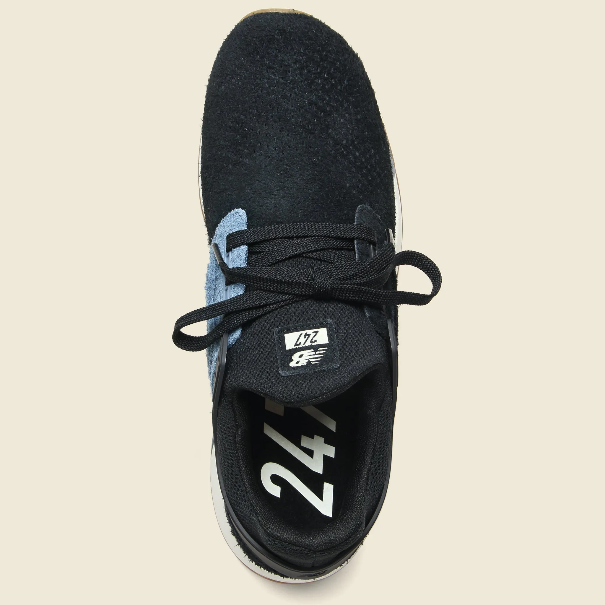 247 Suede Sneaker - Black