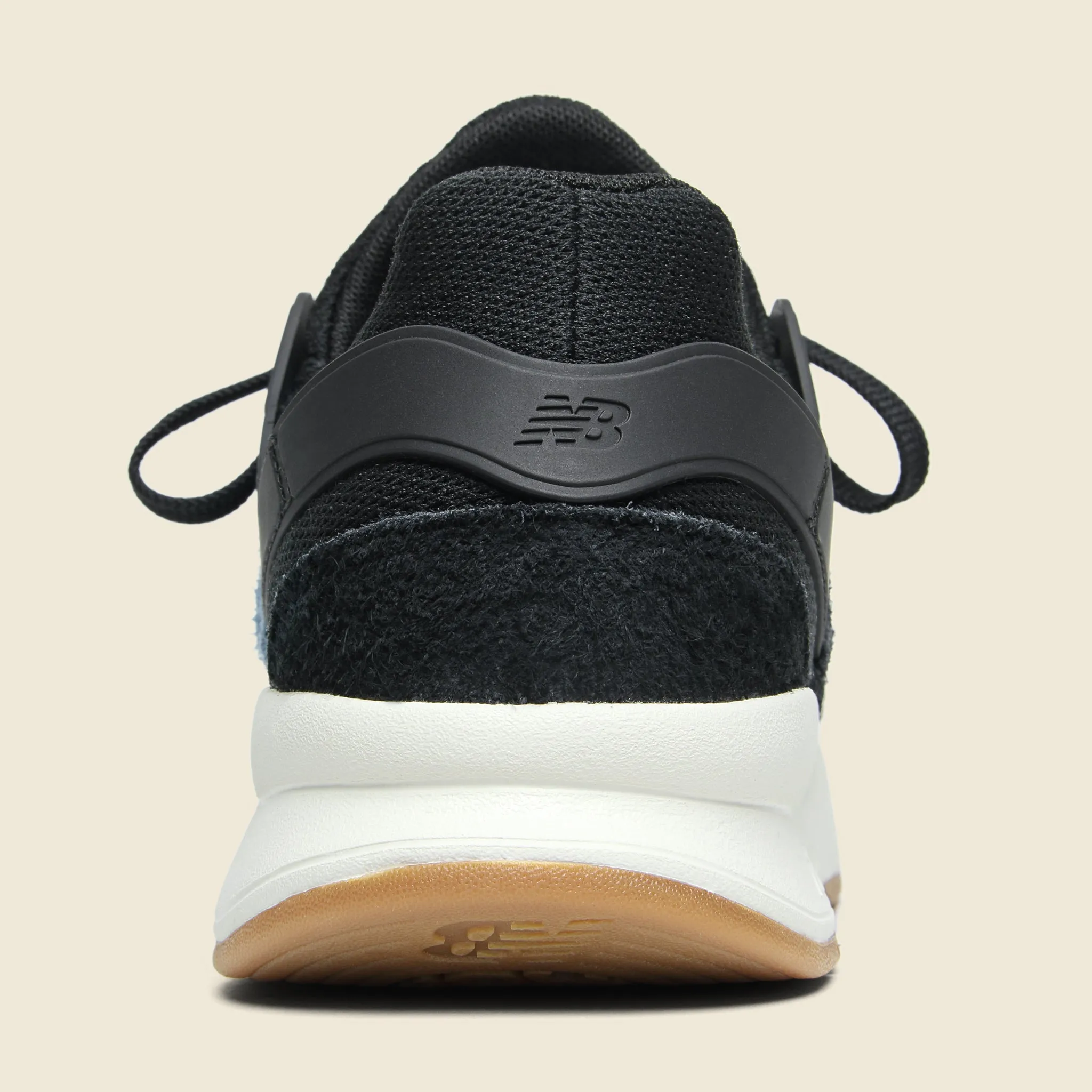 247 Suede Sneaker - Black