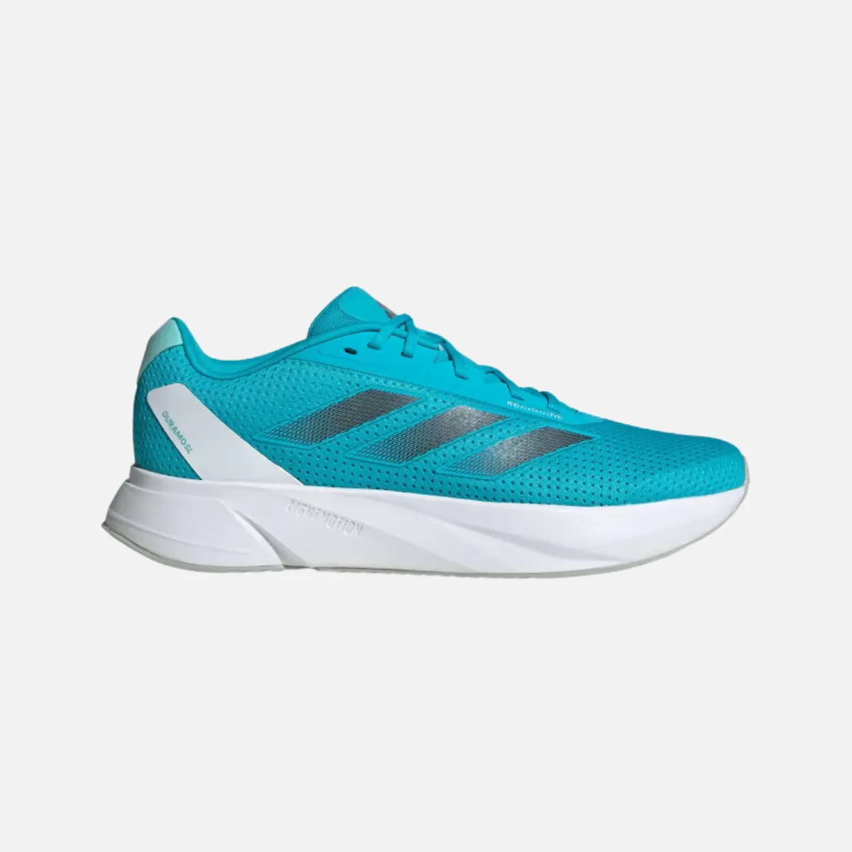 Adidas Duramo SL Men's Running Shoes -Lucid Cyan/Black Blue Met./Cloud White