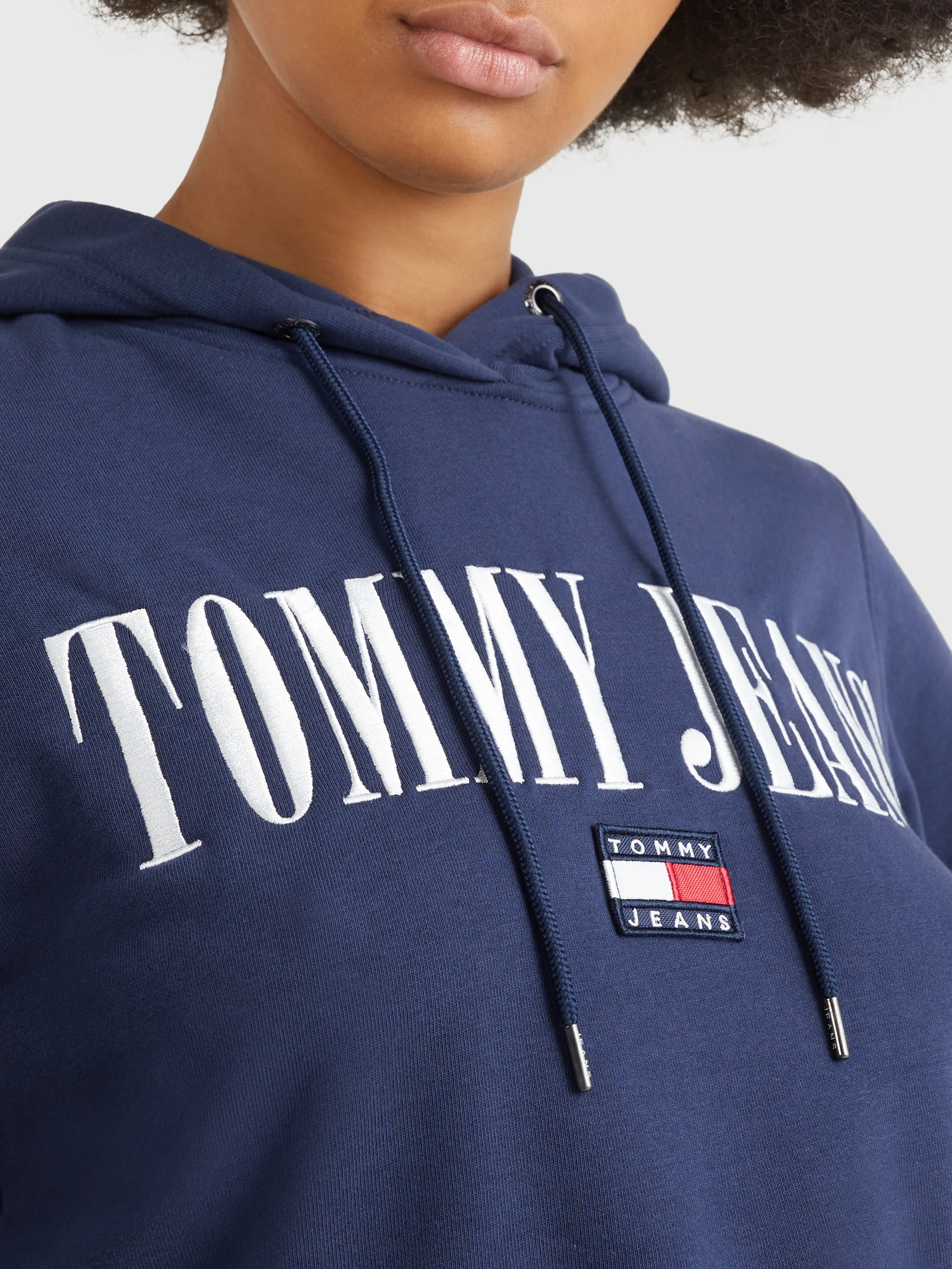 Archive Cropped Fit Double Hoodie | Sweatshirts & Hoodies | Tommy Jeans