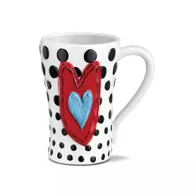 Black Dots Mug