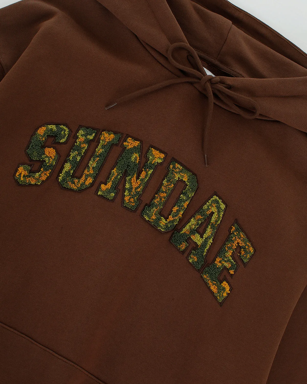 Boba Brown Chenille Arch Hoodie