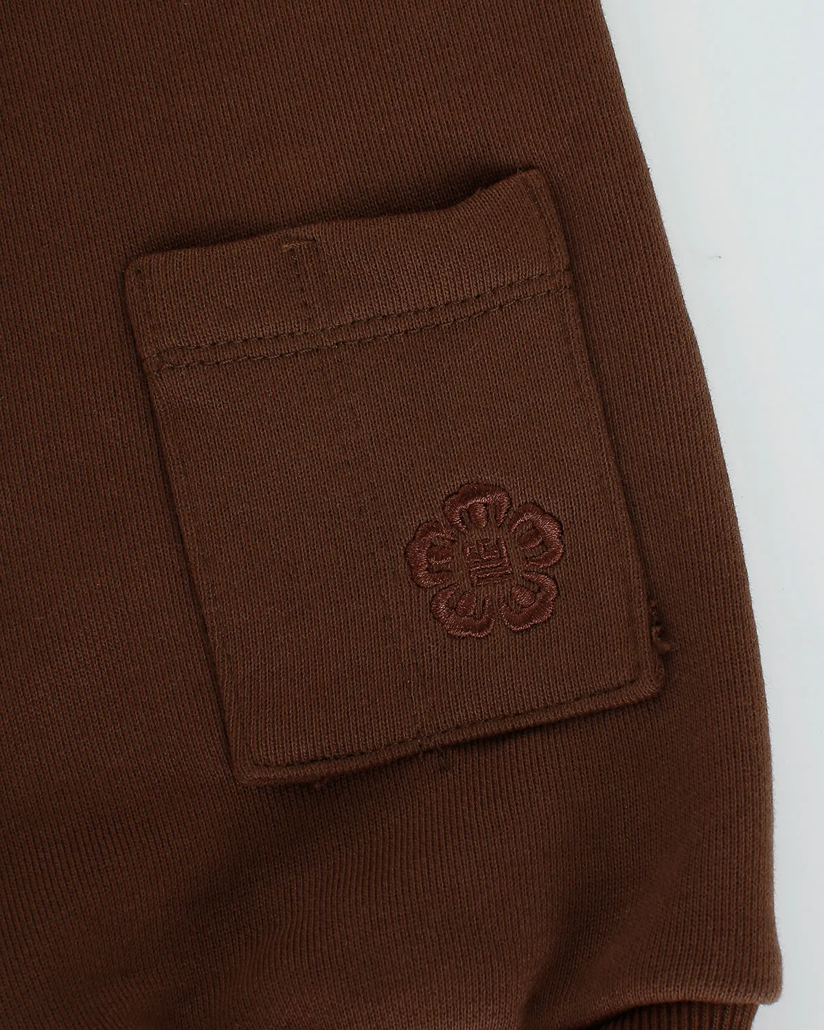 Boba Brown Chenille Arch Hoodie