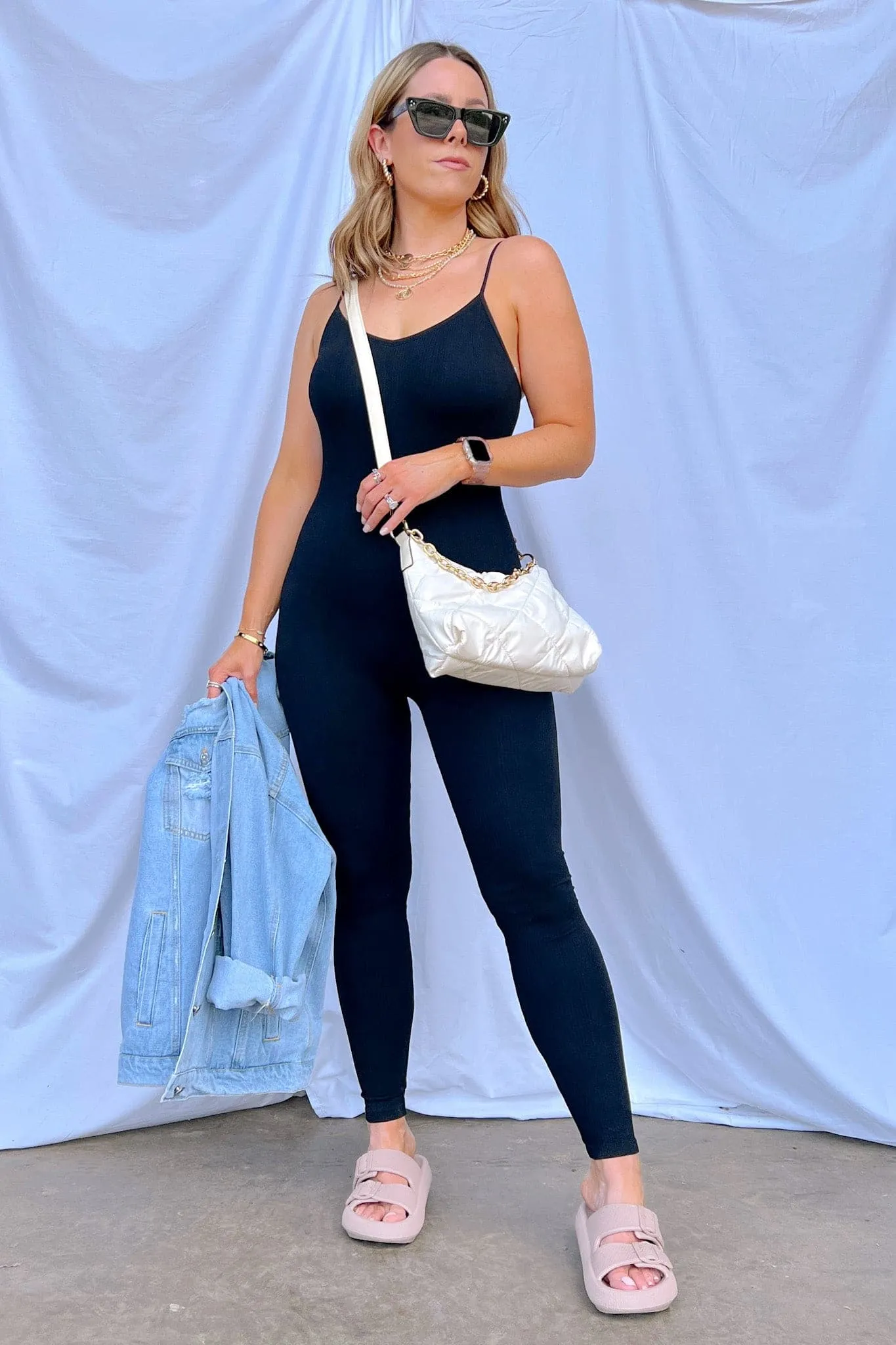 Bold Moves Ribbed Knit Jumpsuit - FINAL SALE