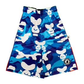 Boys Flowing Ape Camo Short