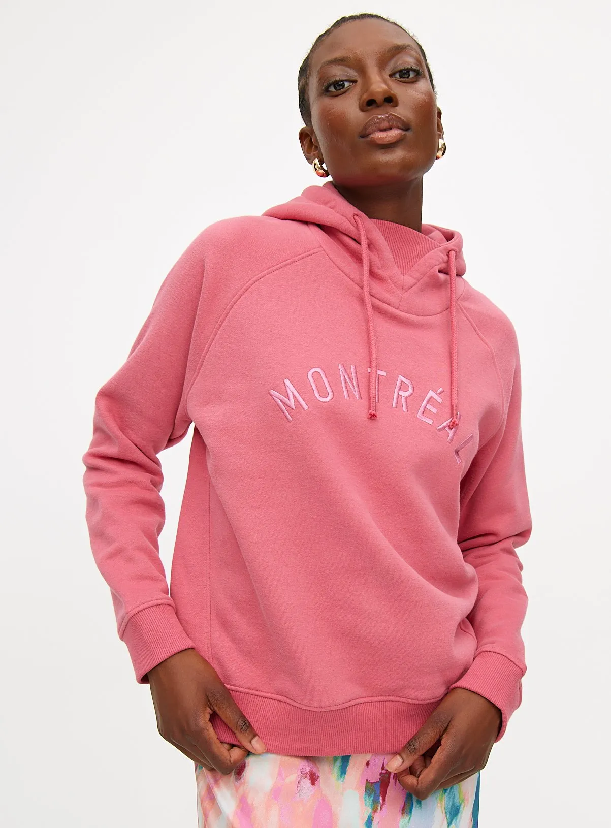 Buy Pink Montreal Hoodie S | Hoodies and sweatshirts | Tu