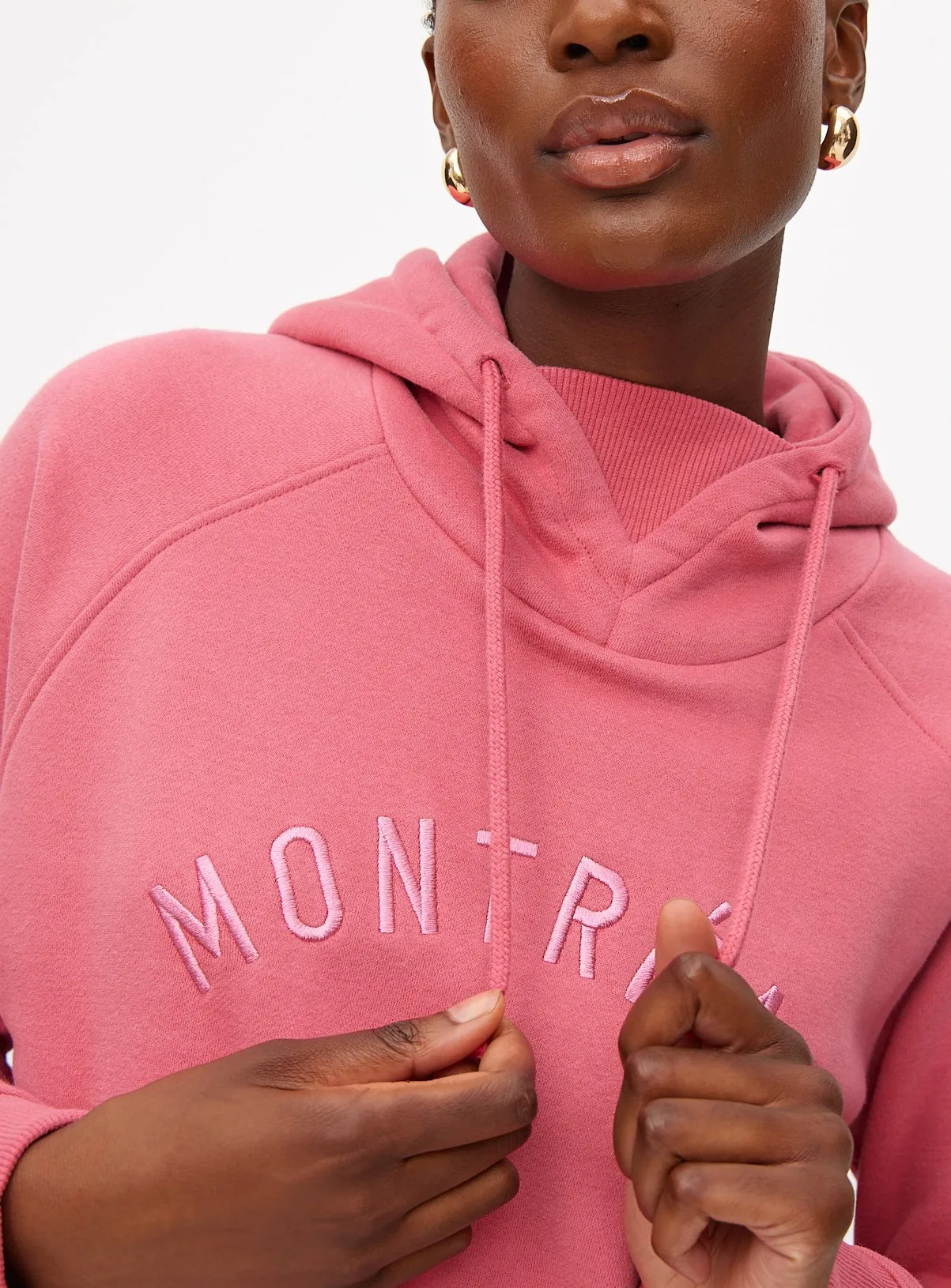 Buy Pink Montreal Hoodie S | Hoodies and sweatshirts | Tu