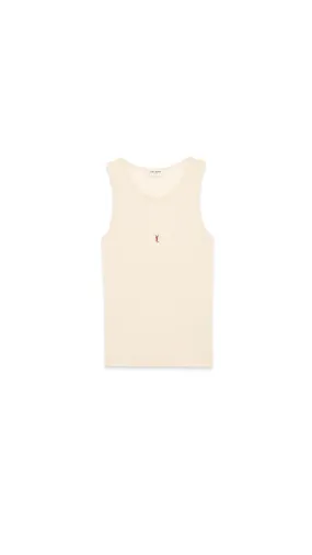 Cassandre Tank Top - Beige Rouge