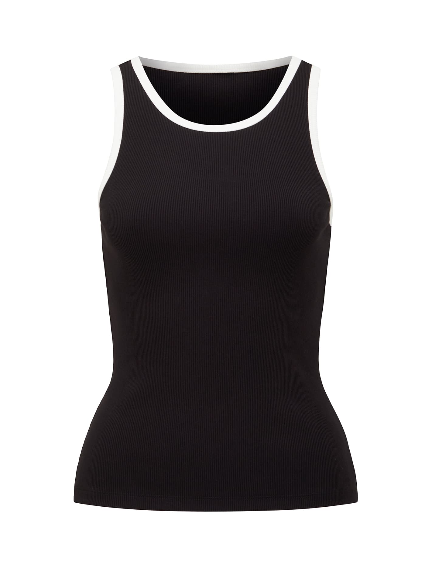 Charlie Contrast Trim Tank Top