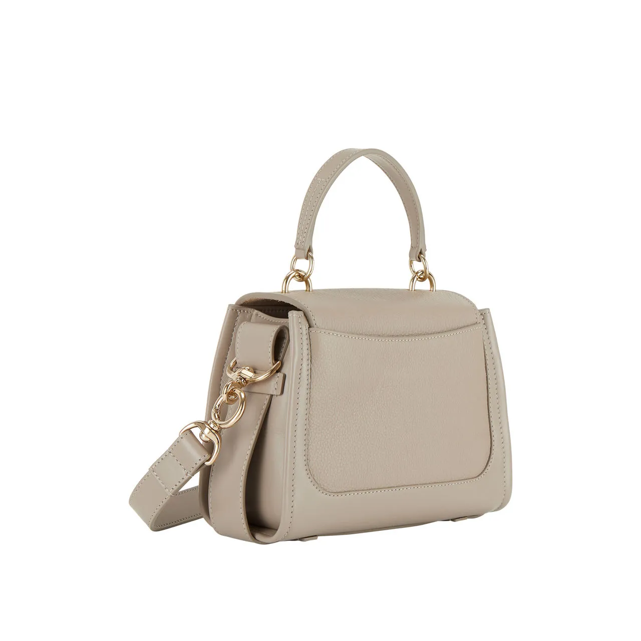 CHLOÉ The Sustainable Edit Tess Day Shoulder Bag - Motty Grey