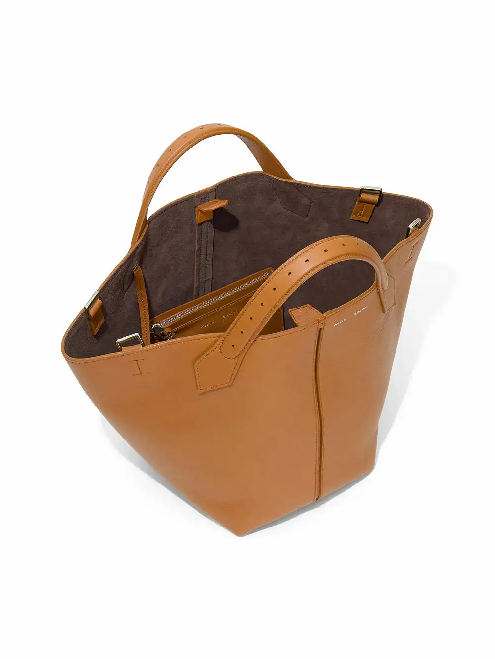 Cognac Large PS1 Tote