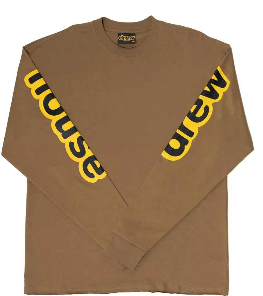 drew house  |drew house ls hug tee chaz brown