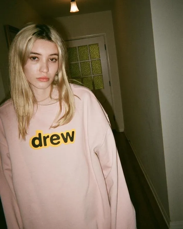 drew house  |drew house secret crewneck rose Sweatshirts