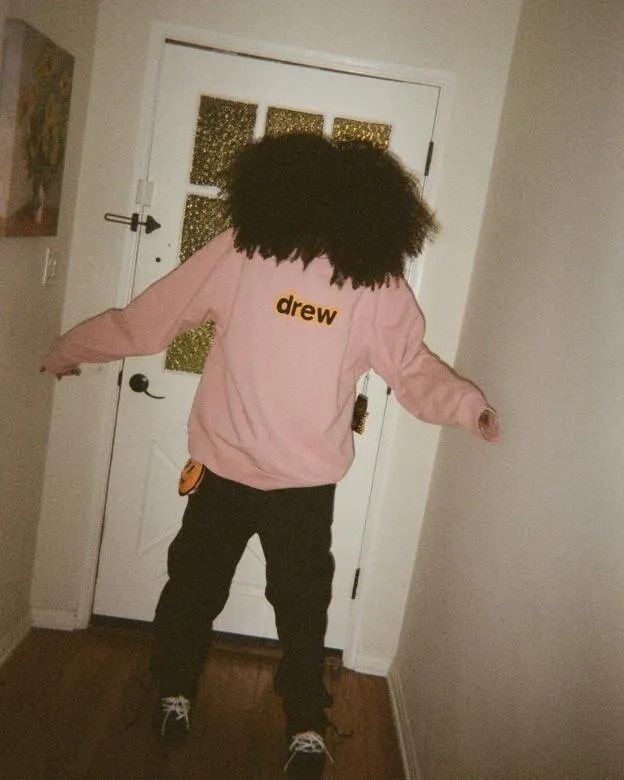 drew house  |drew house secret crewneck rose Sweatshirts