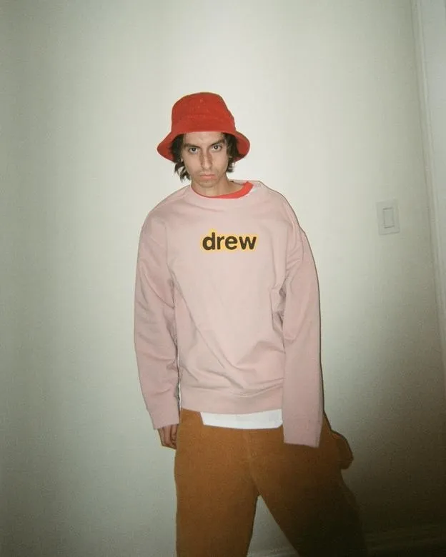 drew house  |drew house secret crewneck rose Sweatshirts