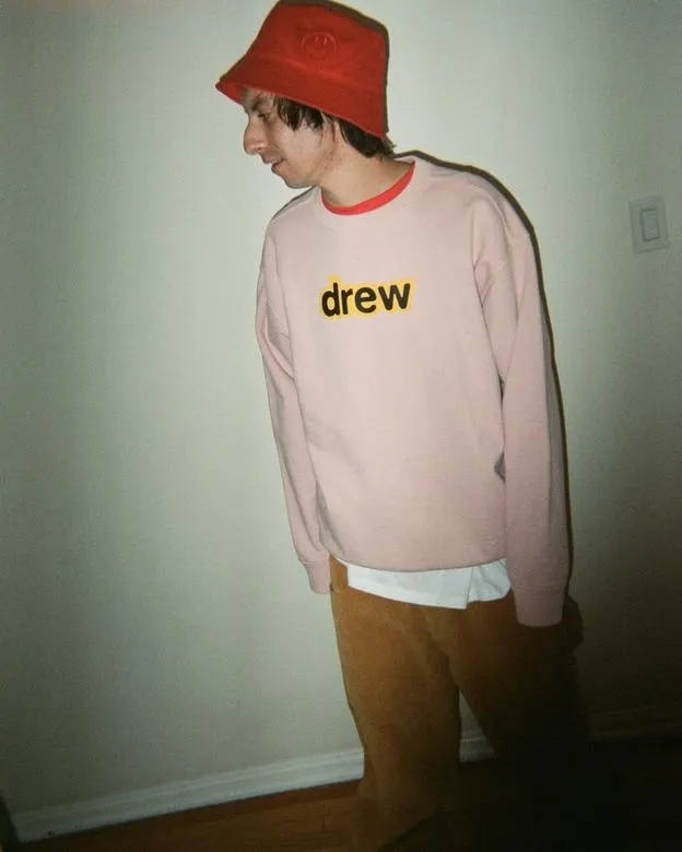 drew house  |drew house secret crewneck rose Sweatshirts