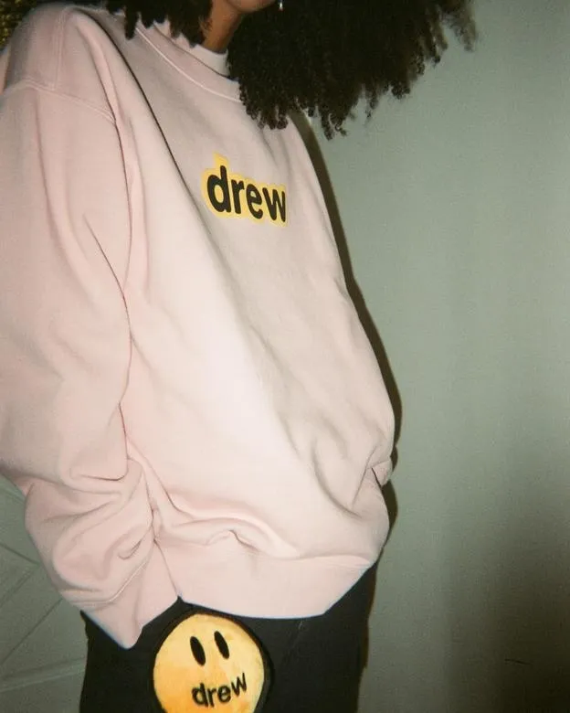 drew house  |drew house secret crewneck rose Sweatshirts