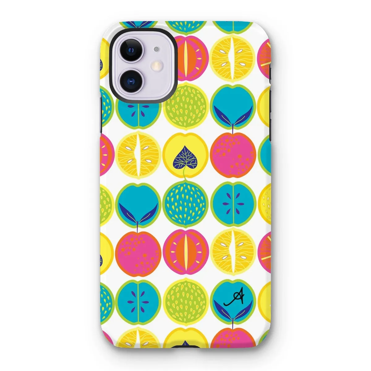 Eat Me Tropicana White Amanya Design Tough Phone Case