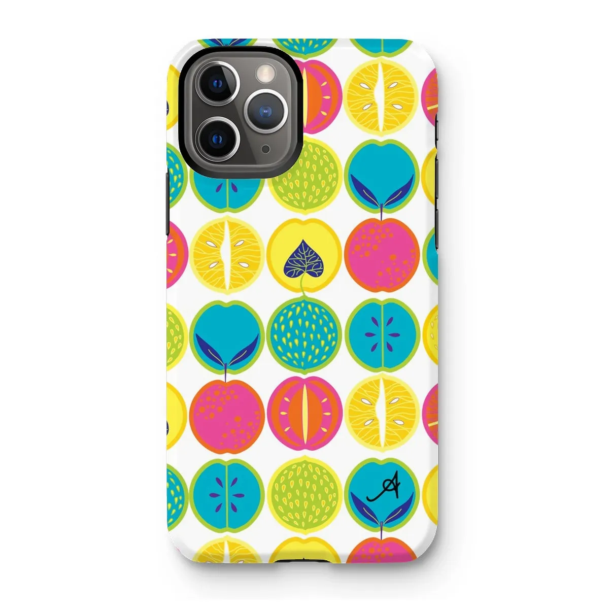 Eat Me Tropicana White Amanya Design Tough Phone Case