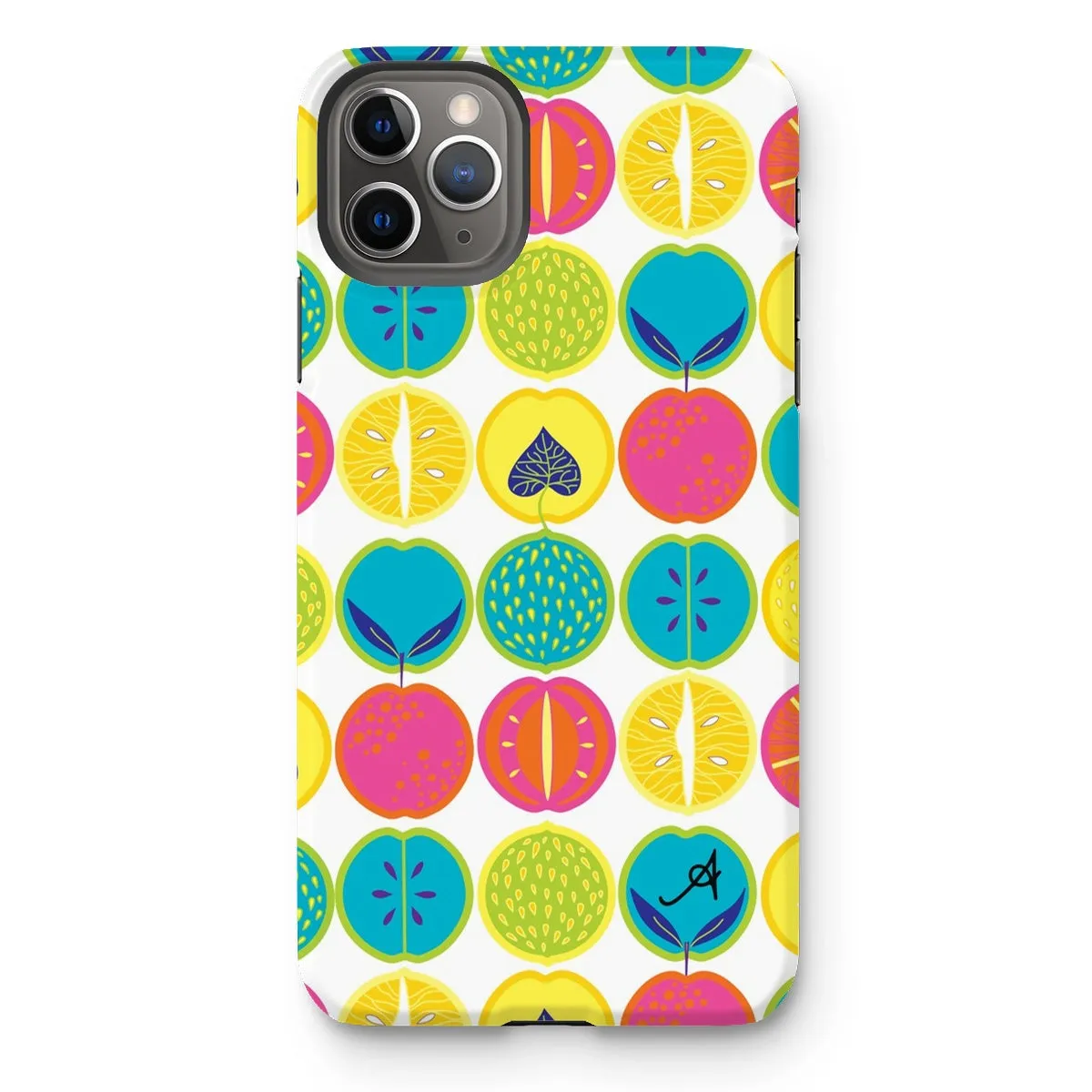 Eat Me Tropicana White Amanya Design Tough Phone Case