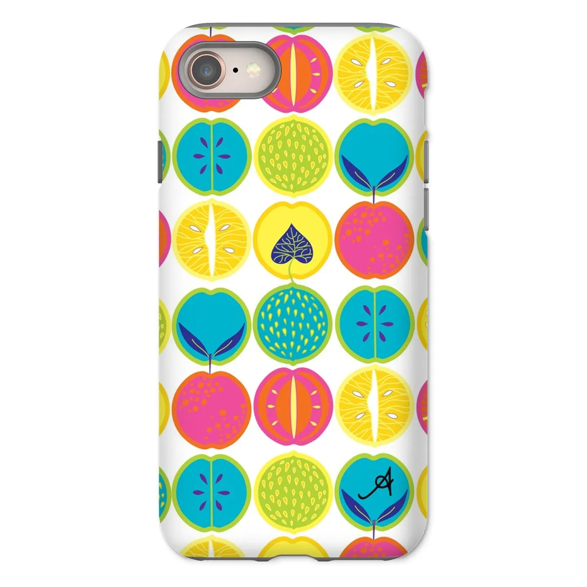 Eat Me Tropicana White Amanya Design Tough Phone Case