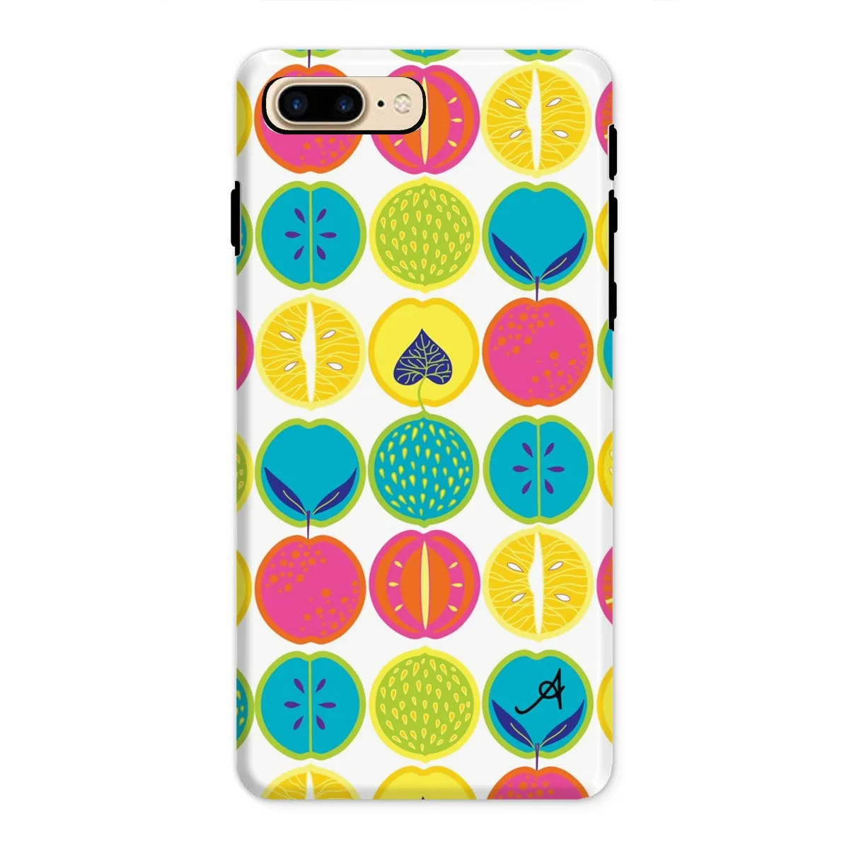 Eat Me Tropicana White Amanya Design Tough Phone Case