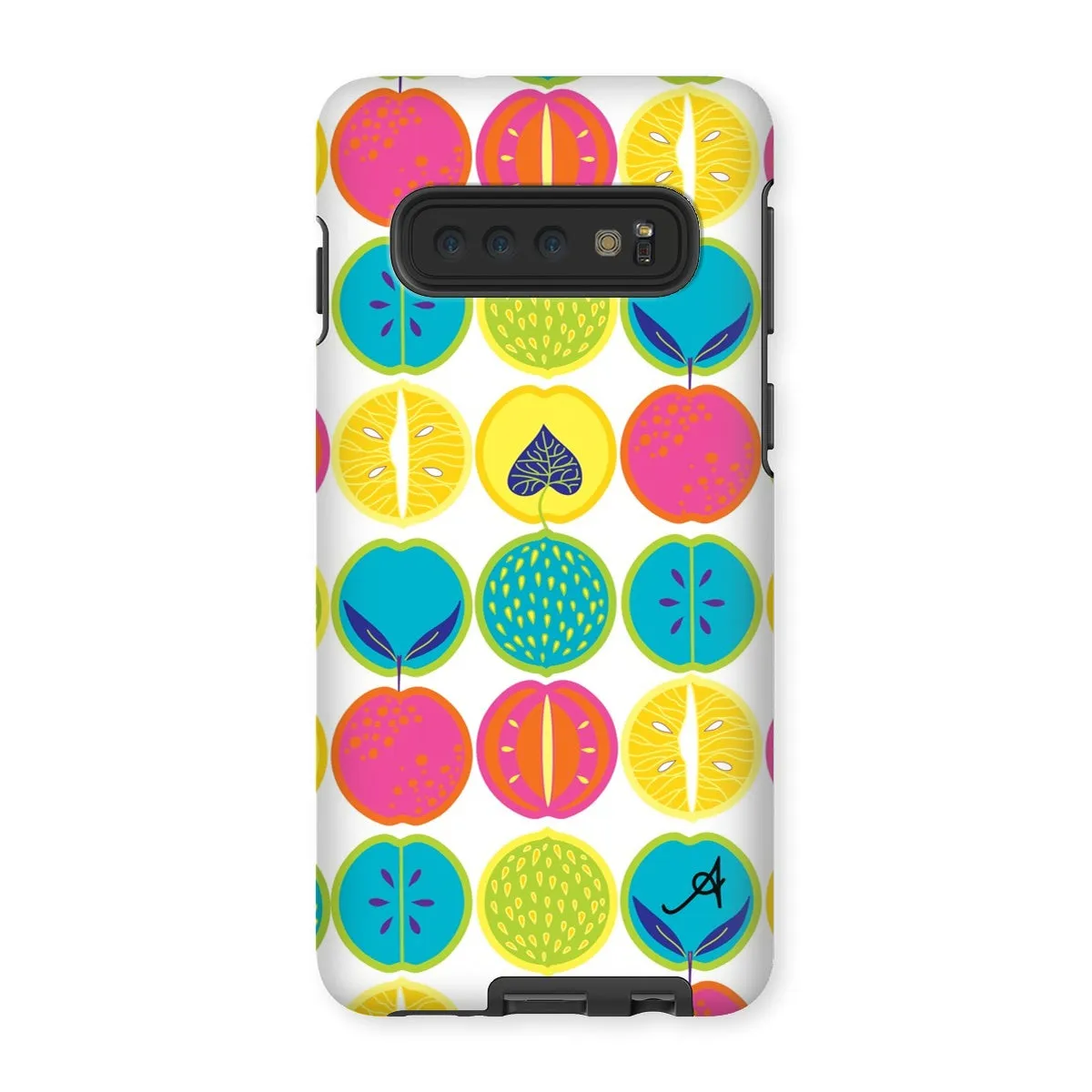 Eat Me Tropicana White Amanya Design Tough Phone Case