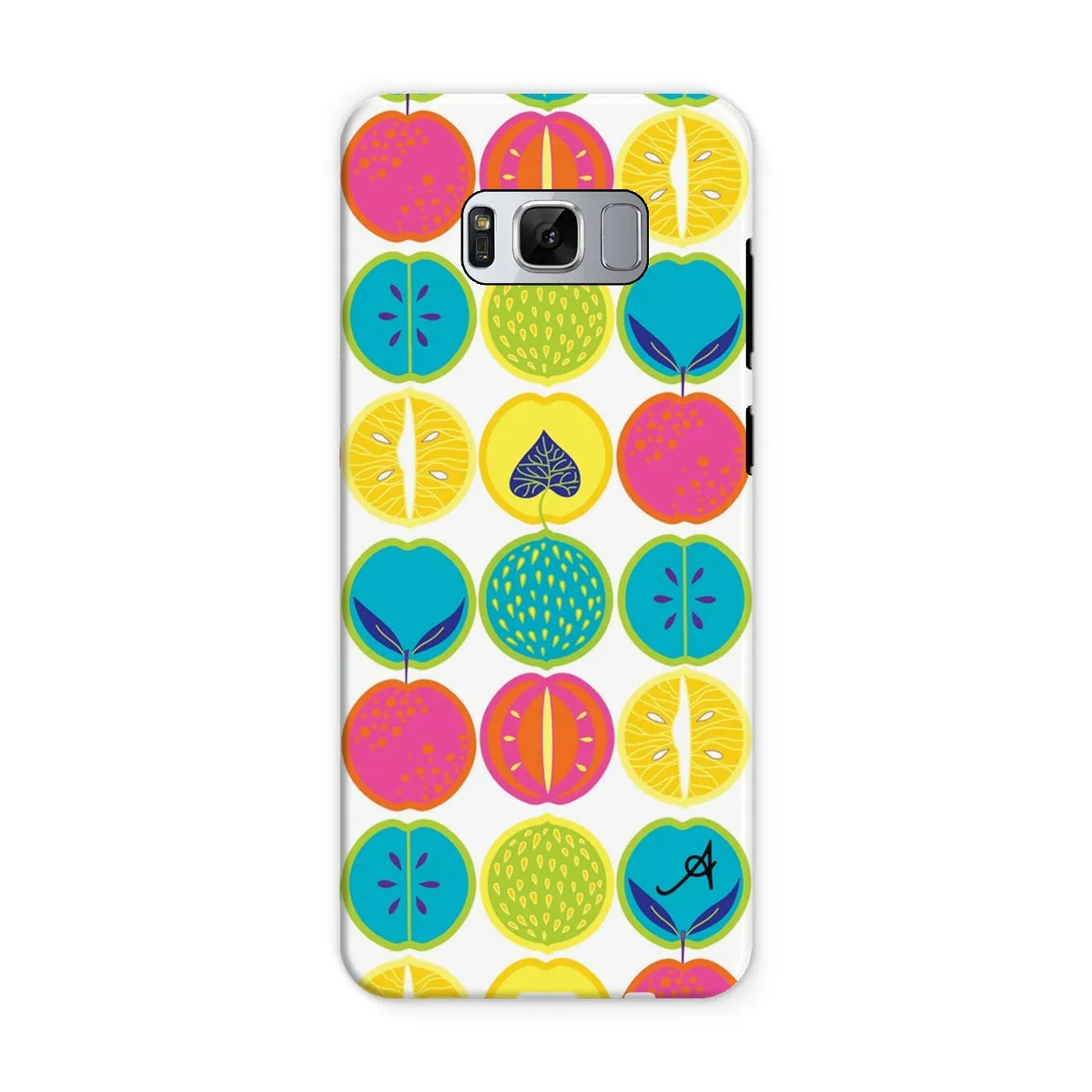 Eat Me Tropicana White Amanya Design Tough Phone Case