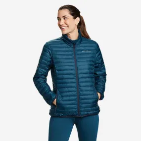 Eddie Bauer Women's Microlight Down Jacket - Teal