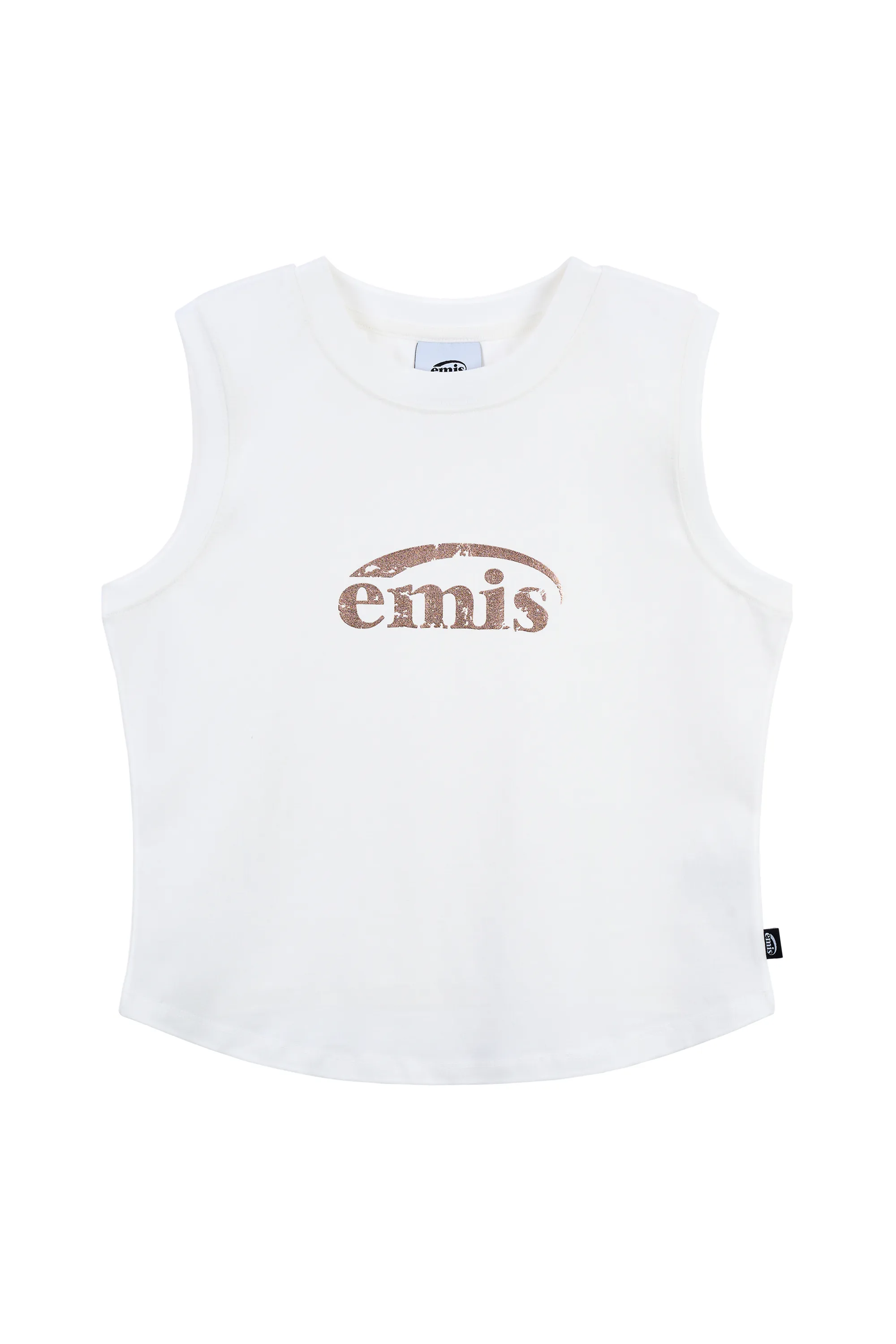 EMIS  |Casual Style Street Style Plain Cotton Logos on the Sleeves