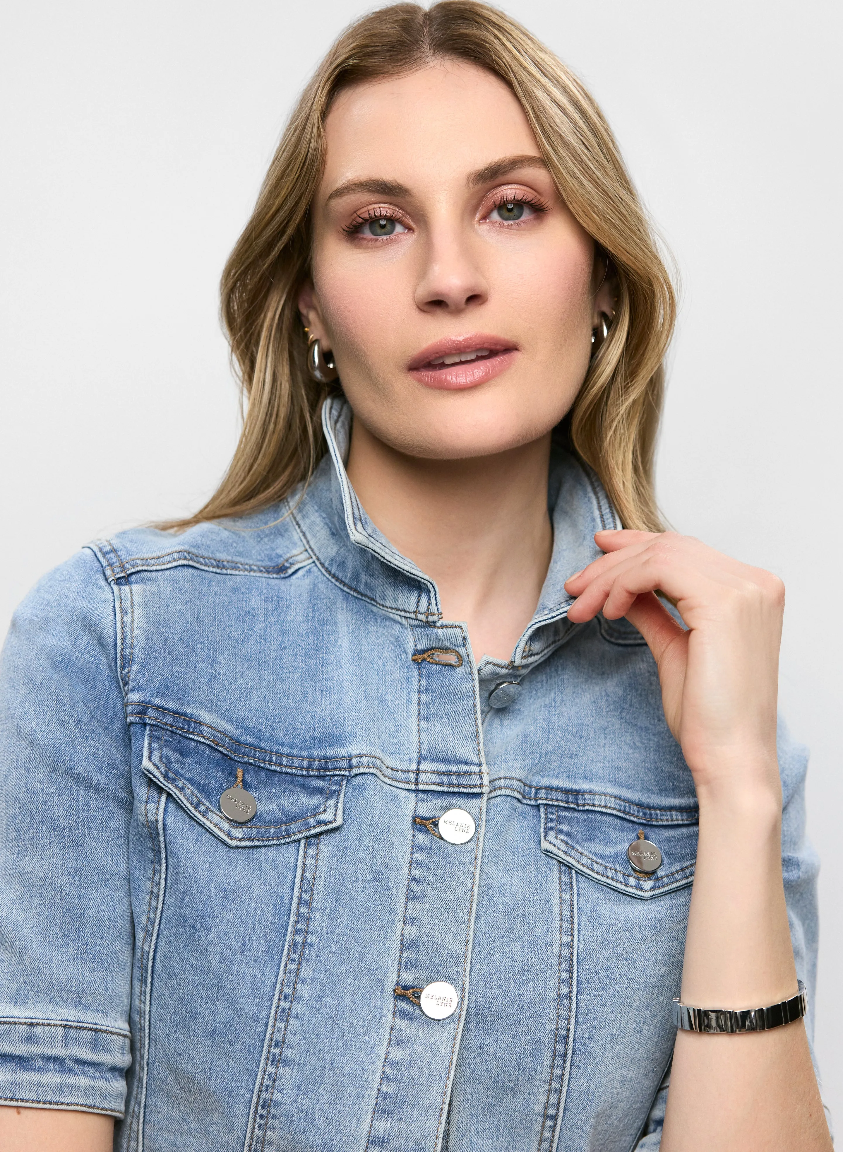 Essential Cropped Jean Jacket