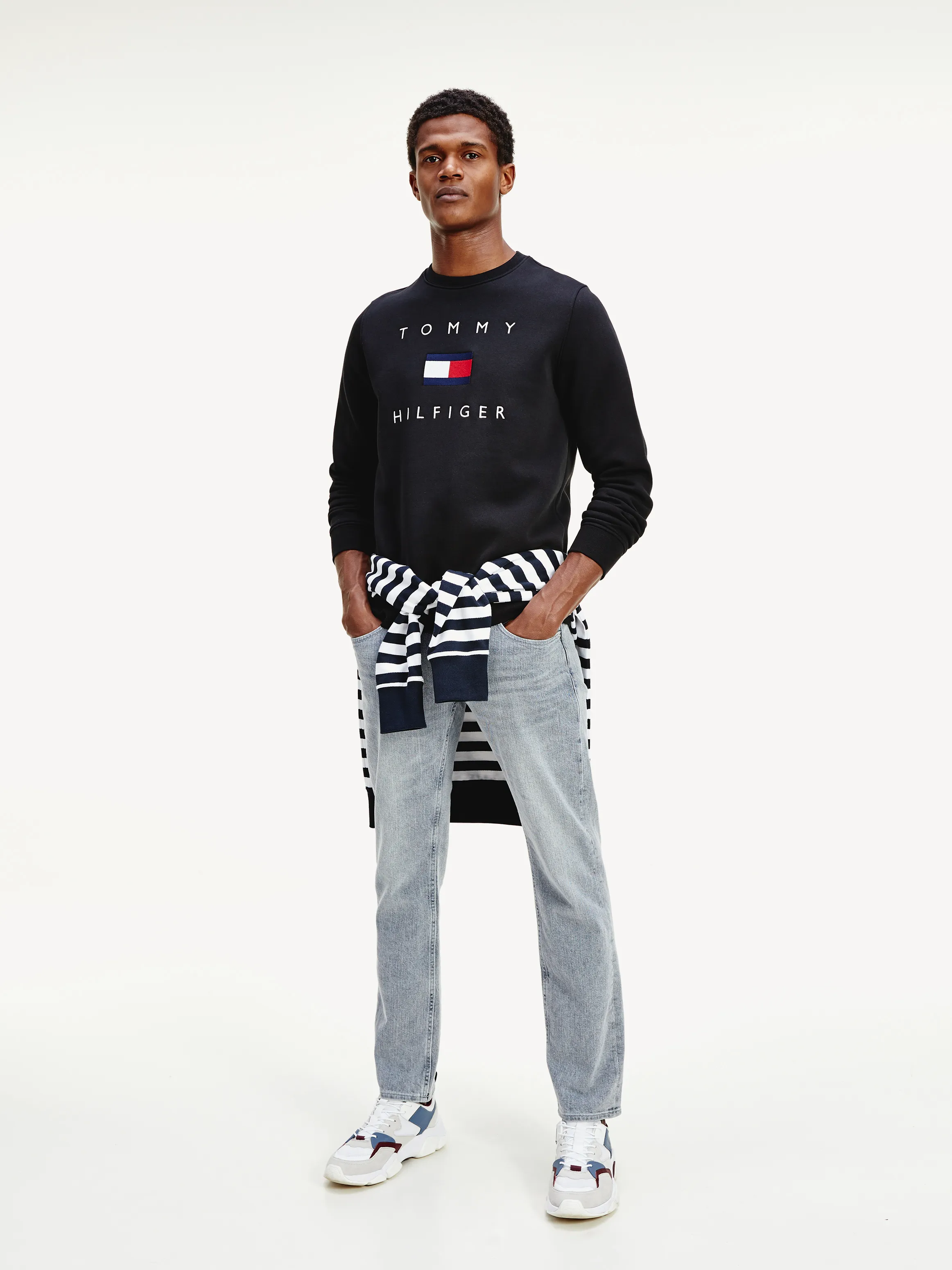 Flag Hilfiger Sweatshirt | Sweatshirts & Hoodies | Tommy Hilfiger