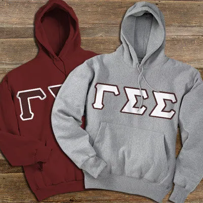 Gamma Sigma Sigma Hooded Sweatshirt, 2-Pack Bundle Deal - TWILL