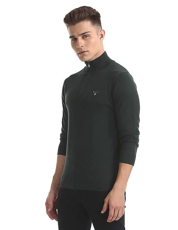 Gant Cotton Wool Zip Sweater