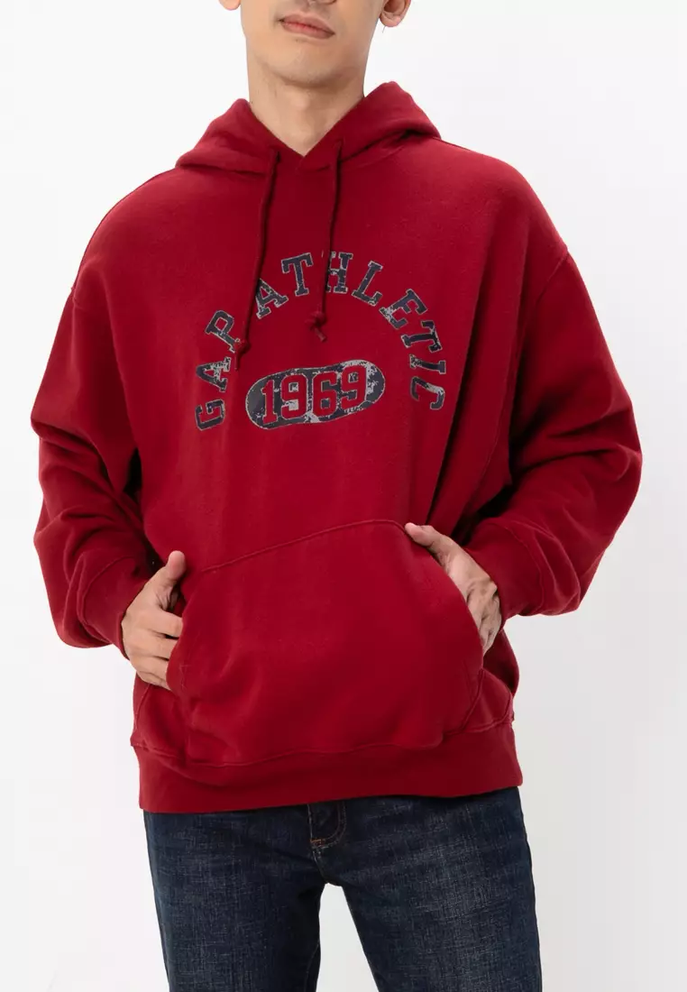 GAP Athletic Arch Popover Hoodie