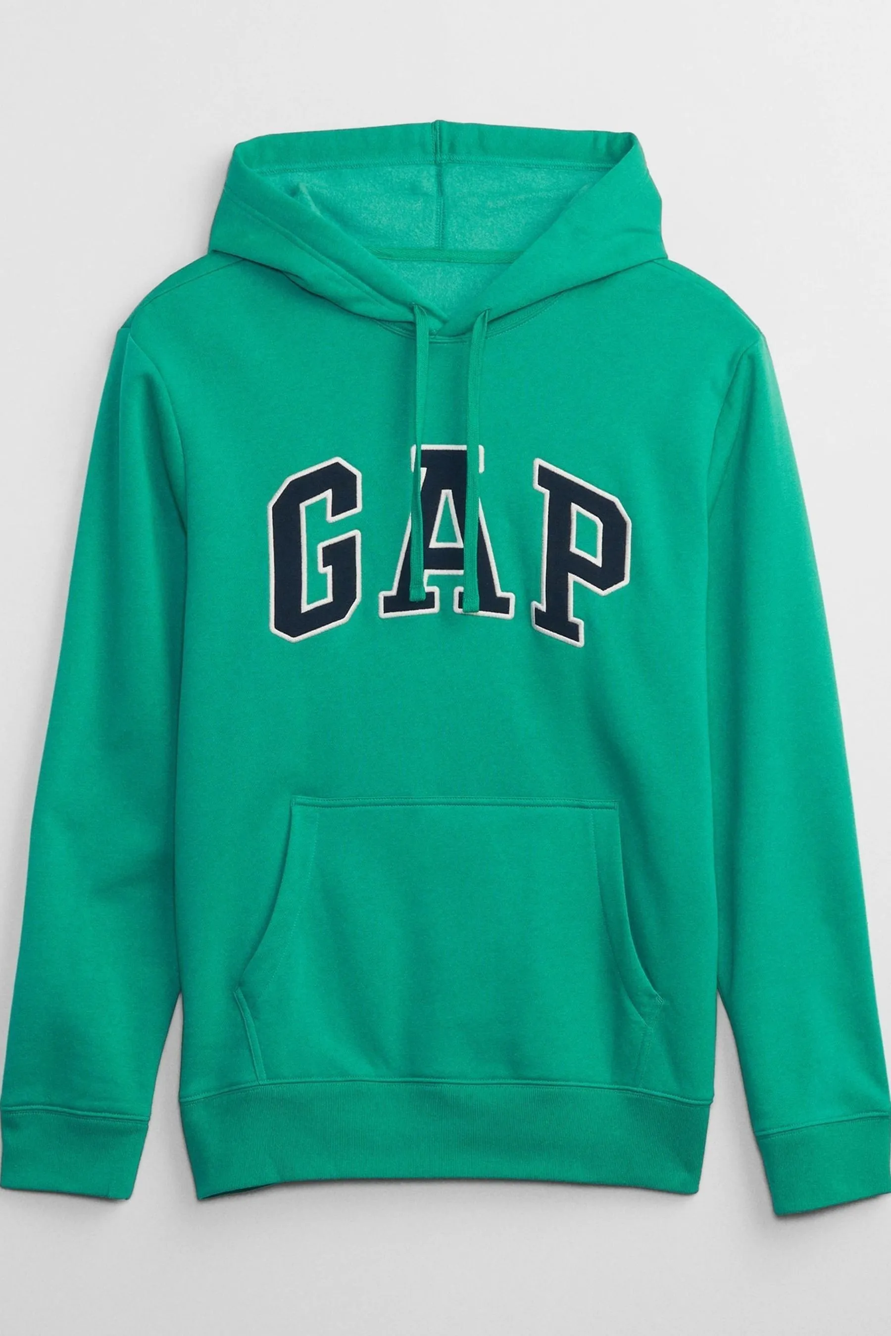 Green Logo Arch Hoodie