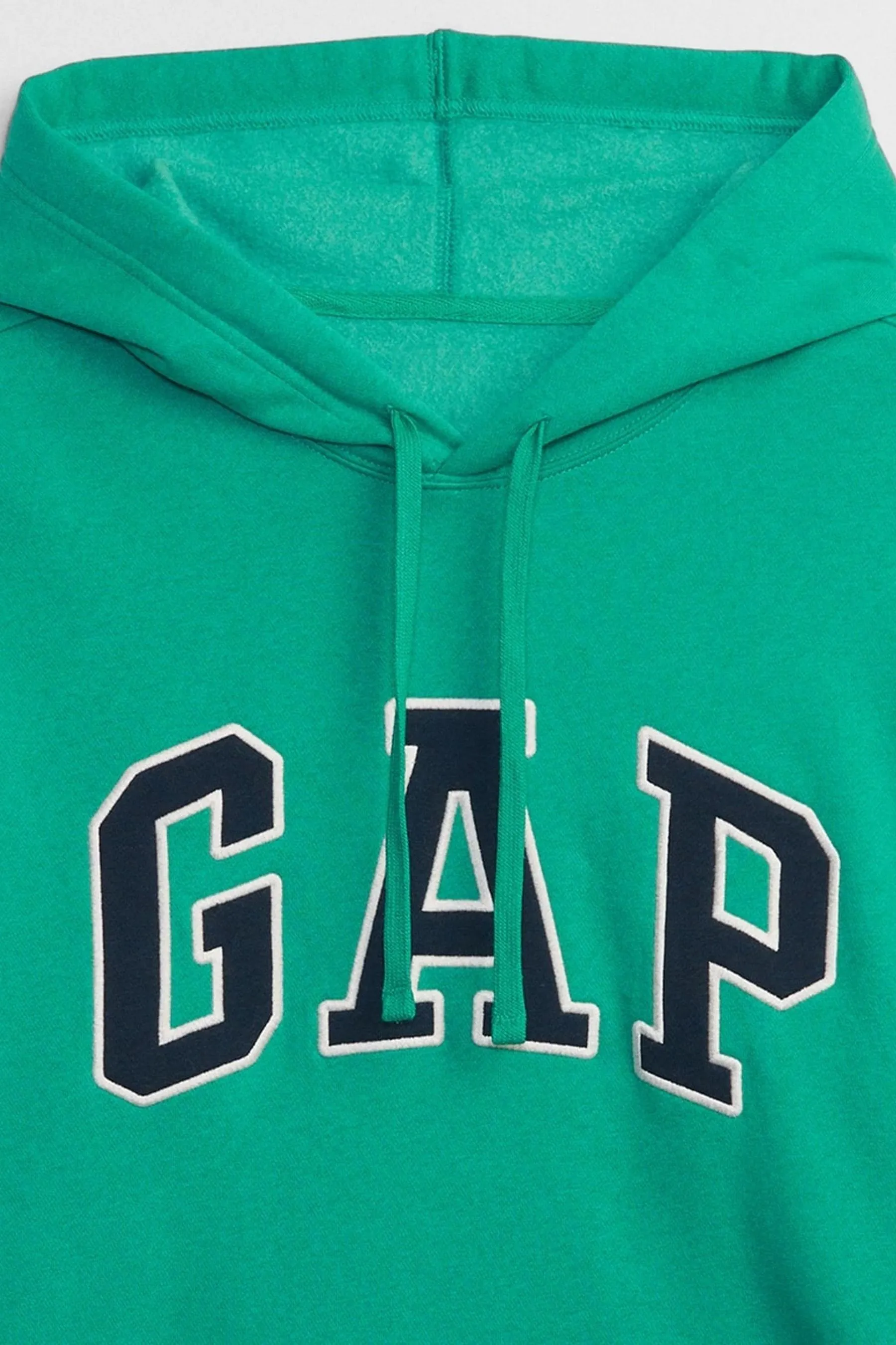 Green Logo Arch Hoodie