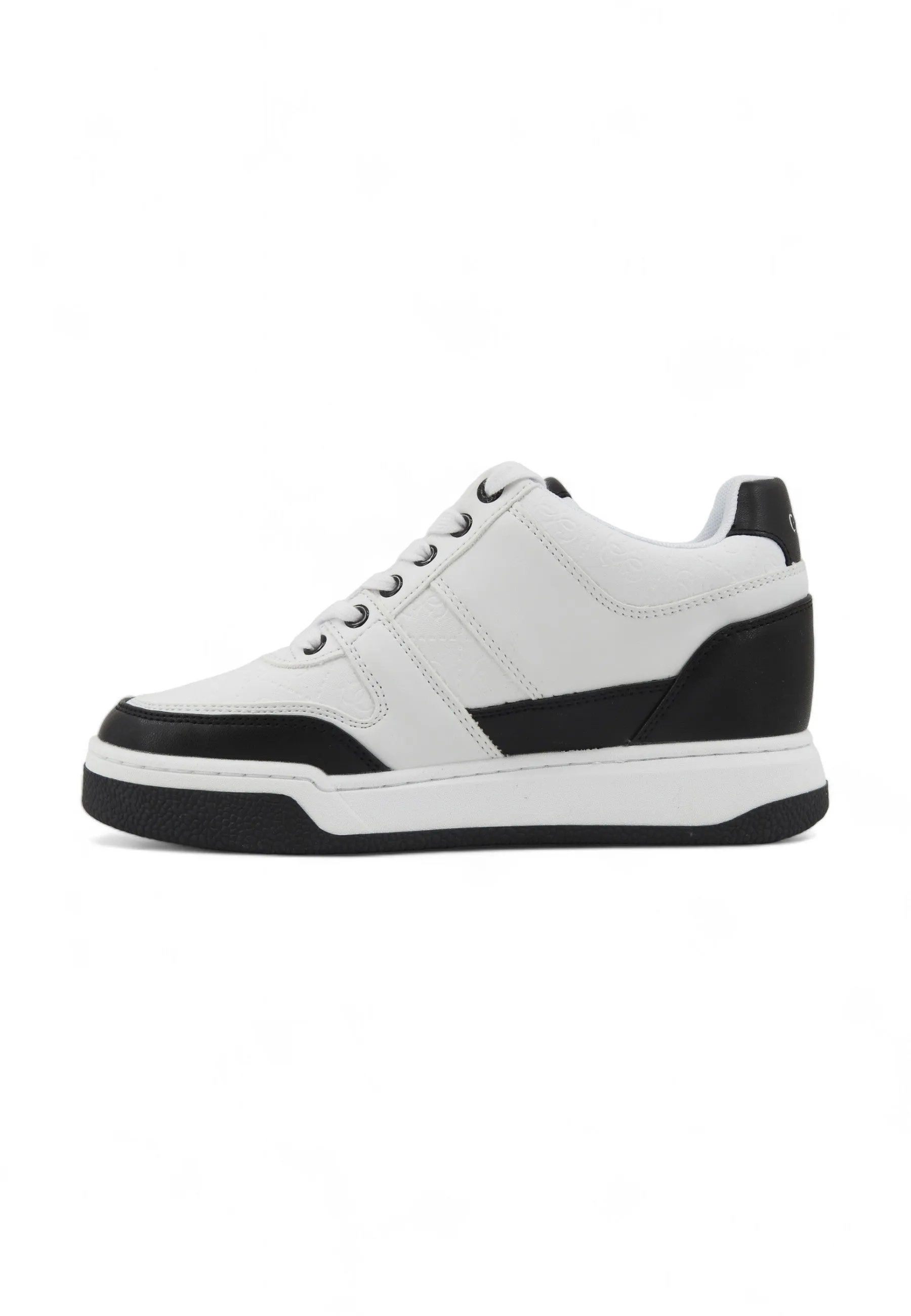 GUESS Sneaker Donna White Black FLTMARFAL12