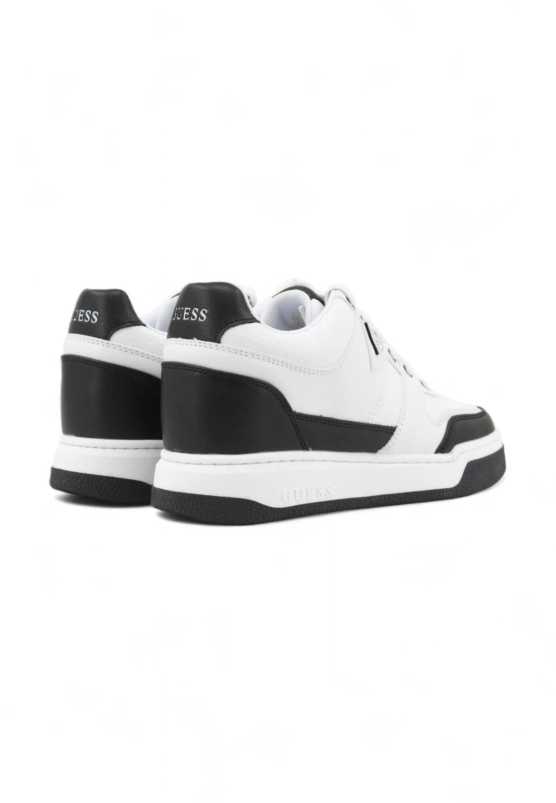 GUESS Sneaker Donna White Black FLTMARFAL12