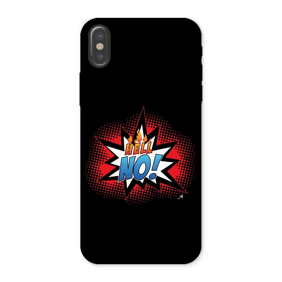 Hell No! Amanya Design Tough Phone Case