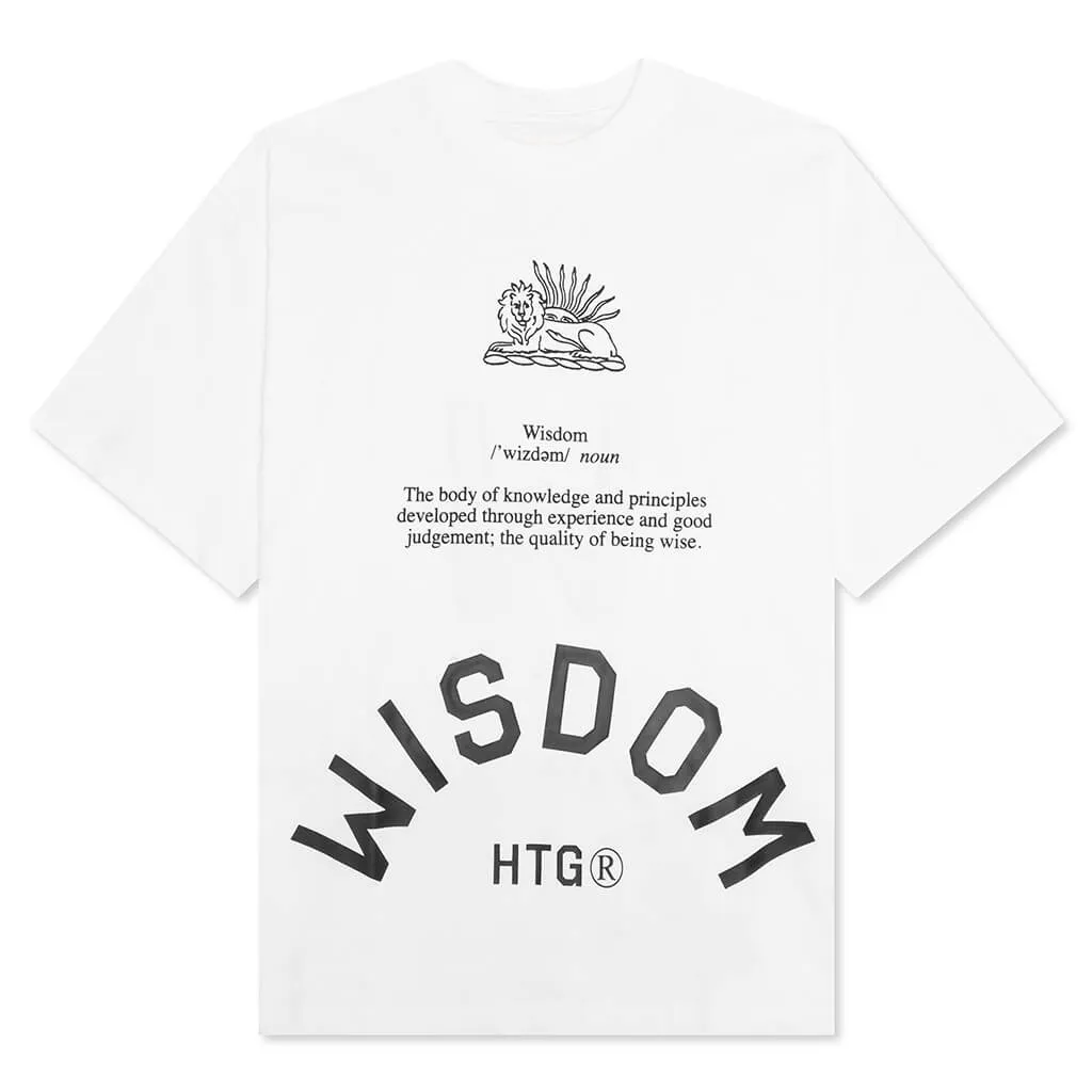 Honor The Gift HTG Wisdom S/S Tee - White