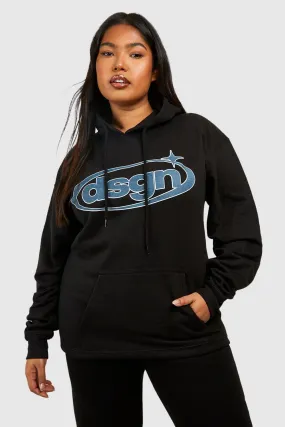 Hoodies & Sweatshirts | Plus Oversized Dsgn Studio Printed Hoodie | boohoo