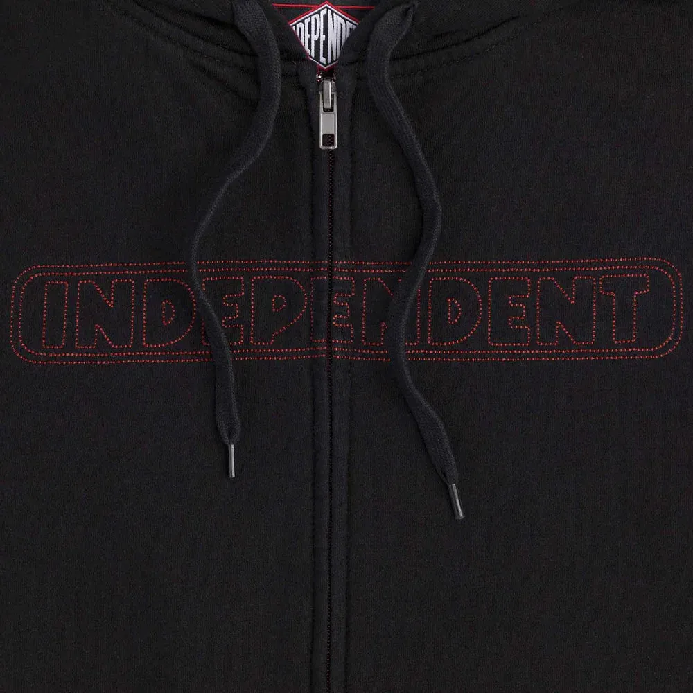 Independent - Bar Stitch Midweight Zip Hoodie *SALE