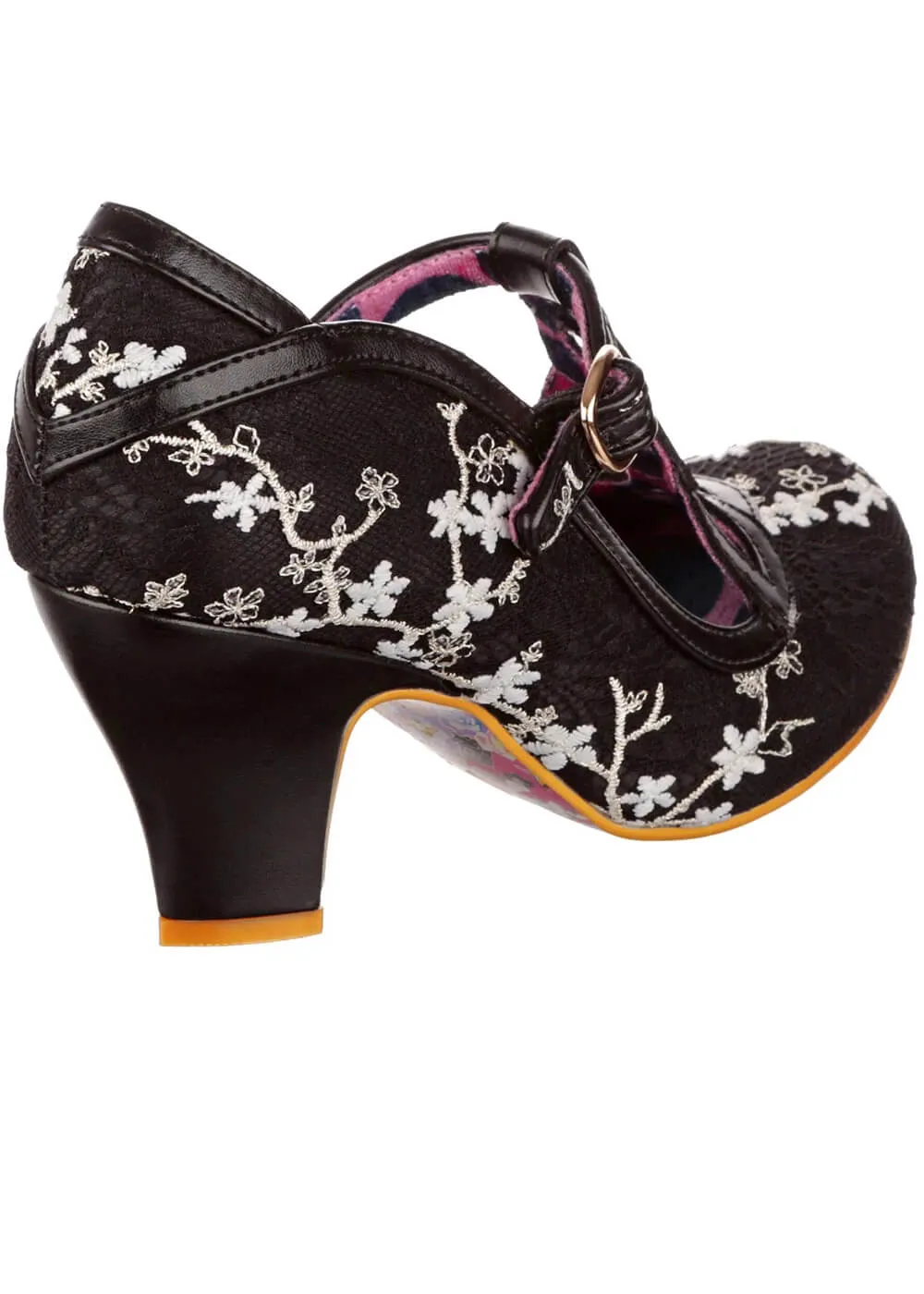 Irregular Choice Nicely Done 40's Pumps Black