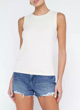 L’agence - Shelly Tank Top - Ecru