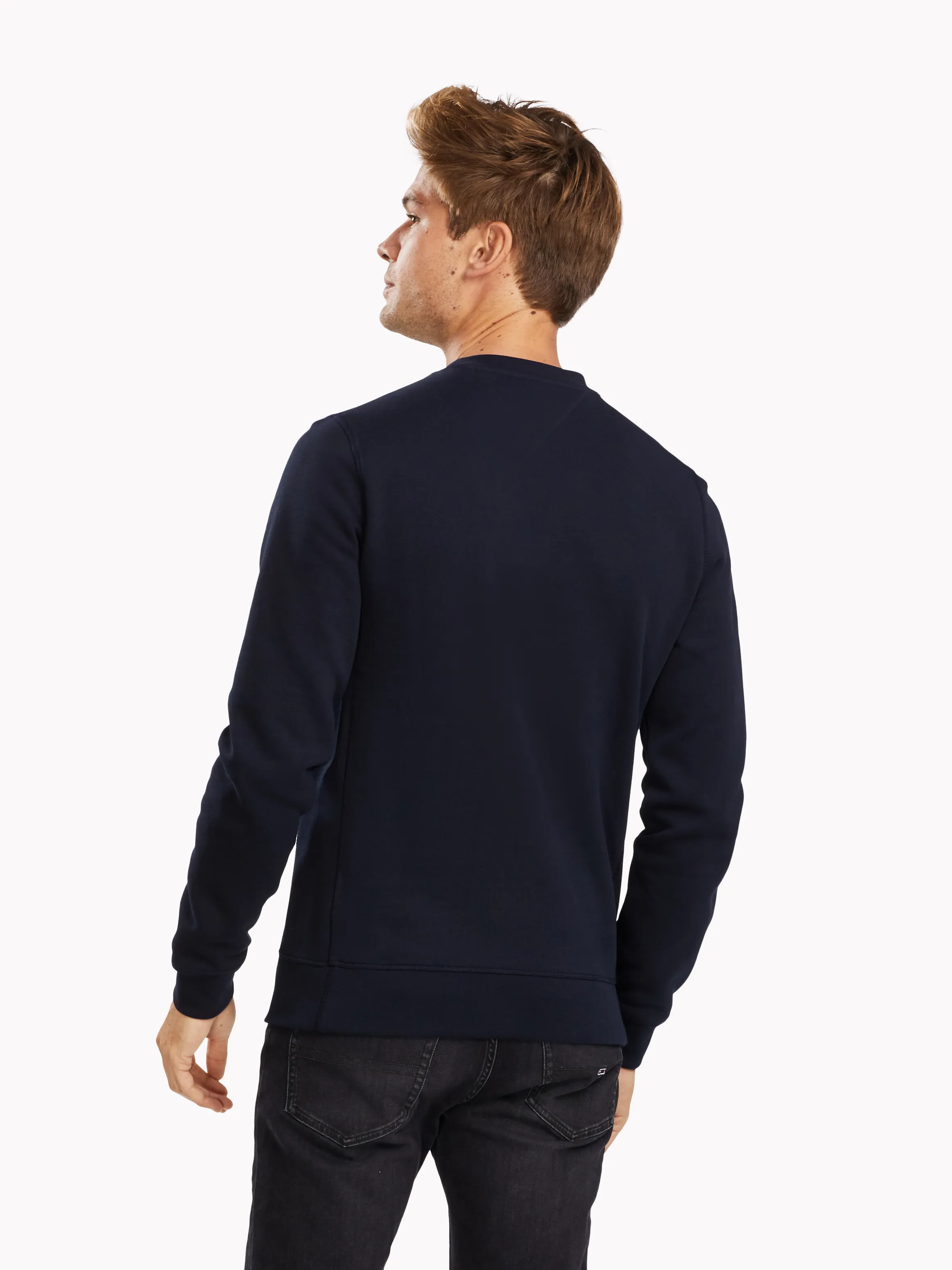 Logo Embroidery Fleece Sweatshirt | Hoodies | Tommy Hilfiger