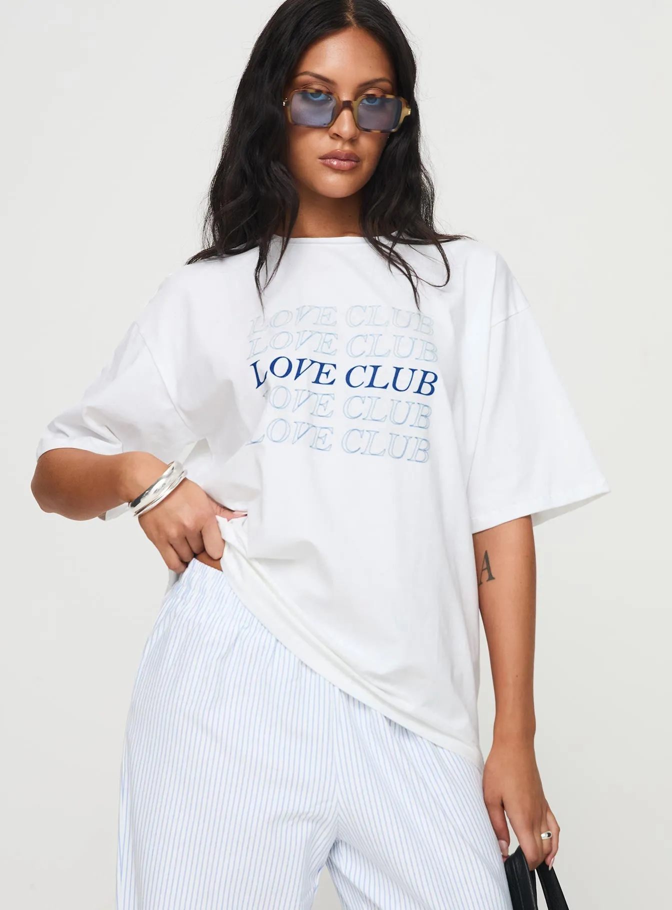 Loveable Tee White