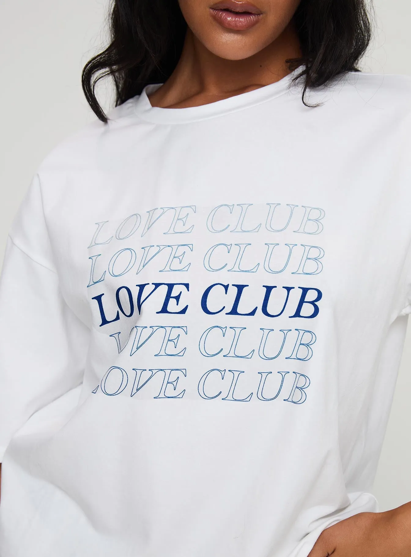 Loveable Tee White